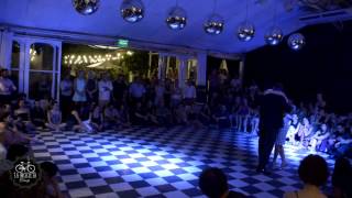 Andrés Molina y Natacha Lockwood en La Bicicleta Milonga 4