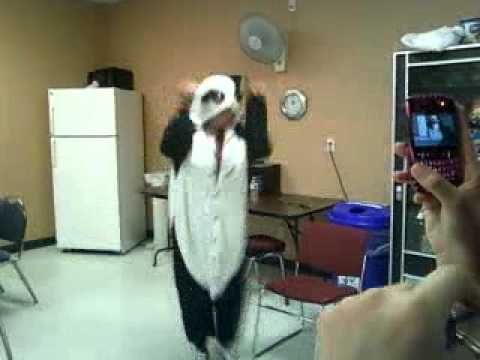 Eneida dancing in her panda costume.mp4