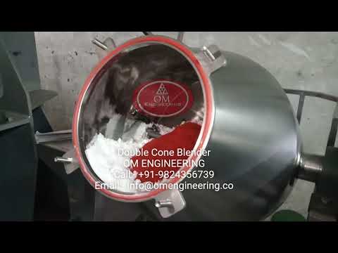 Pharmaceutical Machinery Double Cone Blender