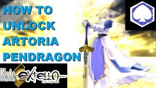 Fate/EXTELLA - How to Unlock Artoria Pendragon AKA. Saber