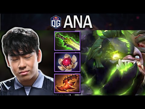 OG.ANA SMURF PUDGE WITH OVERWHELMING BLINK - DOTA 2 7.29 GAMEPLAY