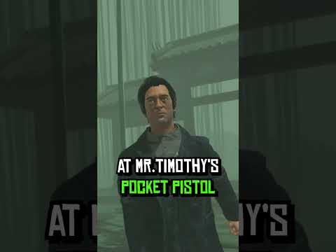 Mr. Timothy’s pistol is crazy…if you can land the shot.