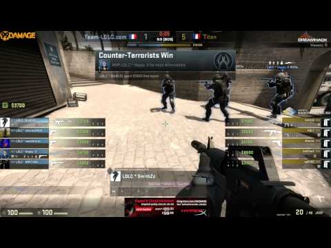 LDLC vs. Titan | Finale, DreamHack 2014 - Stockholm | (de_mirage) Map 1 Part 1