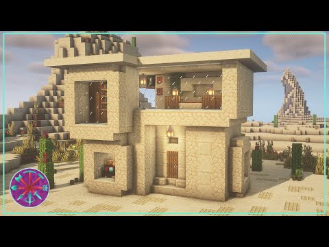 DSTheBuilder - Minecraft | How to Build a Simple Desert Survival House | Starter House