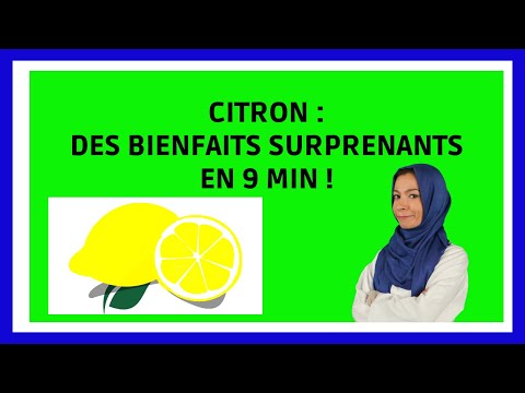 CITRON / jus / huile essentielle : Bienfaits en 9 min