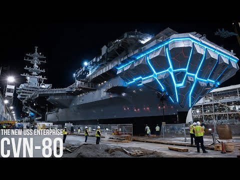 US Rolling Out Next $13Billion Supercarrier: The New USS Enterprise (CVN-80)