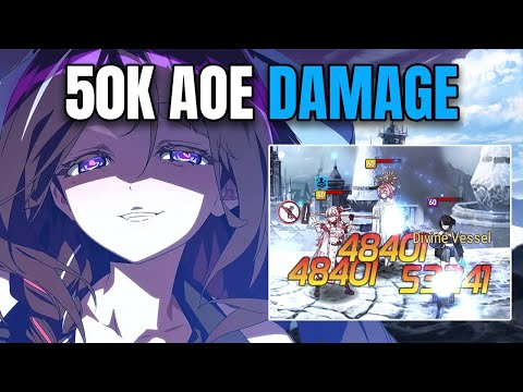 WHAT IS THIS DAMAGE?? Nurse Yulha Guild War Showcase - Epic Seven
