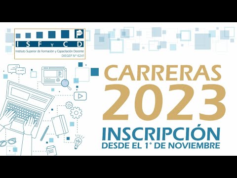 Inscripción Carreras 2023 Instituto FEB