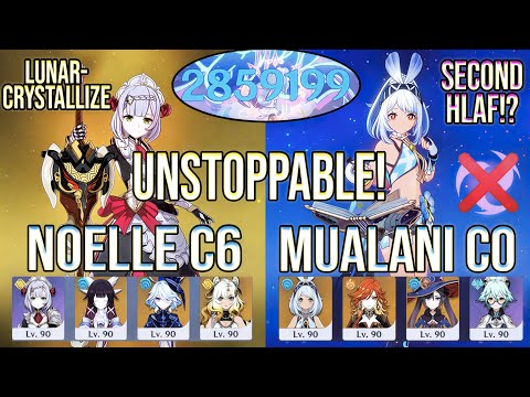 🔥 2.3M DMG! Mualani Is INSANE in Second Half & Noelle Lunar Crystallize | Abyss 12 | Genshin Impact