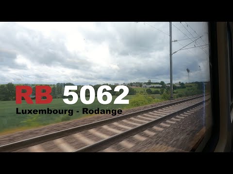 CFL train ride Luxembourg - Rodange | RB 5062