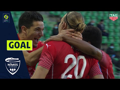 Goal Renaud RIPART (56' pen - NÎMES OLYMPIQUE) AS SAINT-ÉTIENNE - NÎMES OLYMPIQUE (2-2) 20/21