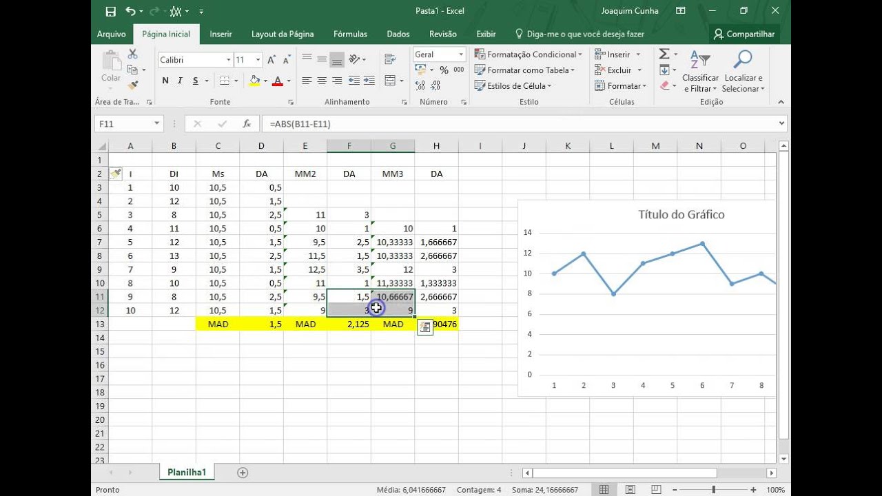 Médias Simples, Móveis e Exp  Móveis