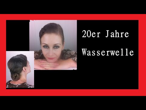 20er Jahre  Wasserwelle