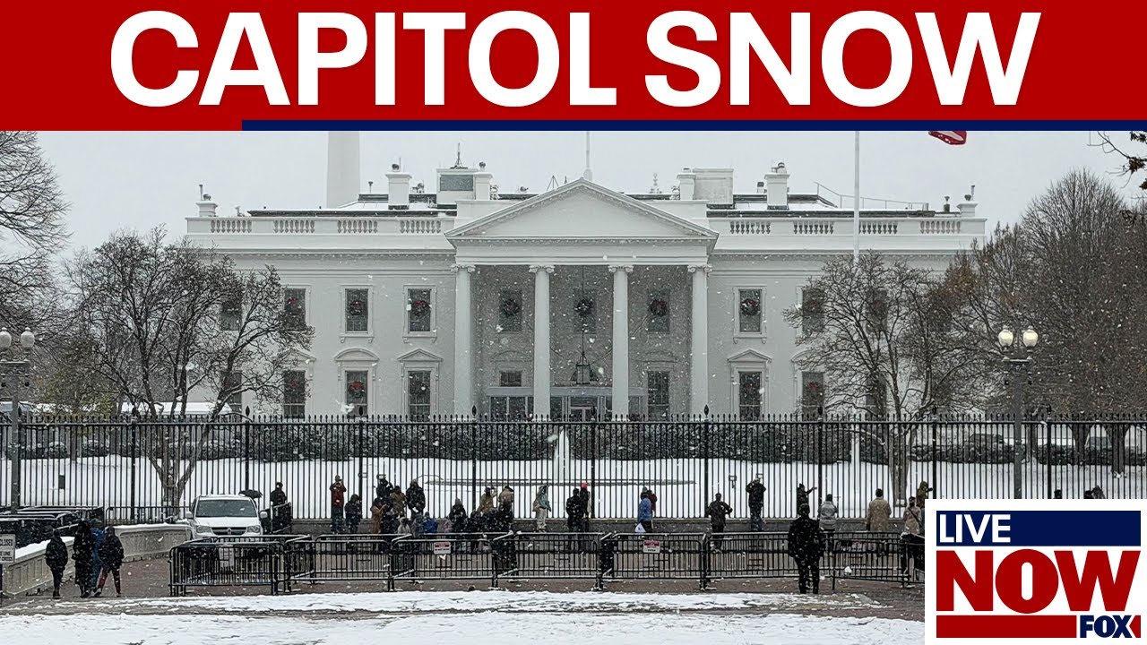 DC snow: White House, Capitol see snowfall