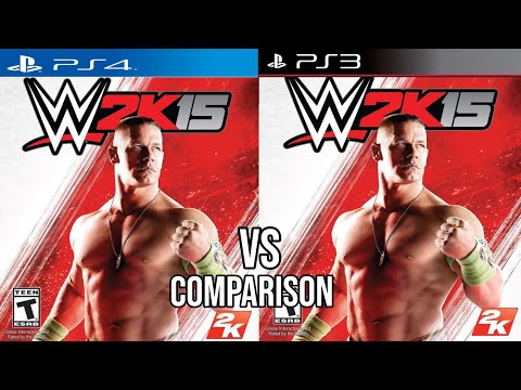 WWE 2K15 PS4 Vs PS3
