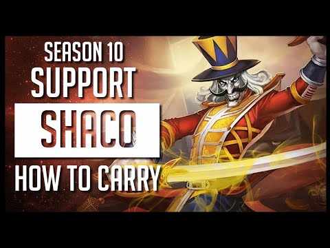 SUPPORT SHACO CARRY THE GAME!!! 10.3 SEASON 10 - League of Legends