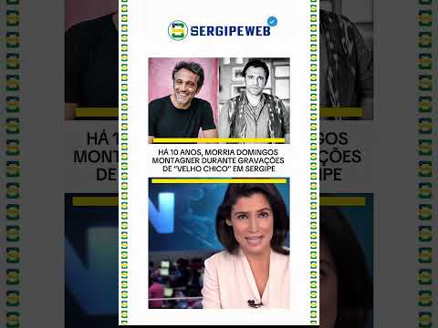 🖤📺 HÁ 10 ANOS, MORRIA DOMINGOS MONTAGNER DURANTE GRAVAÇÕES DE “VELHO CHICO” EM SERGIPE