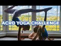 ACRO YOGA CHALLENGE ‍ ️ ‍ ️ Battrick Sisters