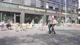 Inside the new 25hours Hotel Langstrasse in Zürich