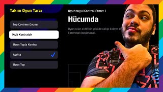 EFOOTBALL OYUN TARZLARI İLE İLGİLİ DETAYLI ANLATIM | EFOOTBALL 2025 MOBİLE / PS5