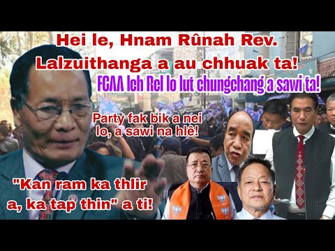 Hei le, Pastor huaisen Rev. Lalzuithanga rilru nâ a au chhuak ta, Hnam Runah ngat!