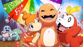 Choose Your Starter BUT They're All The Same Type!