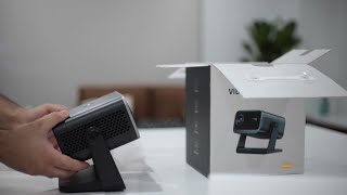 “PUTRIMS Mini Projector – Portable 1080P Movie Projector with WiFi & Bluetooth!”