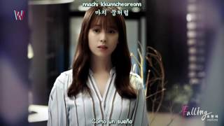 Jo Hyun Ah & Urban Zakapa - Falling  [W OST] (Sub Español - Hangul - Roma) HD