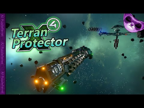 X4 Terran Protector Ep15 - Save the transport ship!