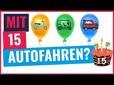 Führerschein ab 15? Darf ich damit Autofahren?