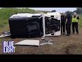Stolen Land Rover Flips Over During Dramatic Police Chase All New Traffic Cops FULL EPISODE