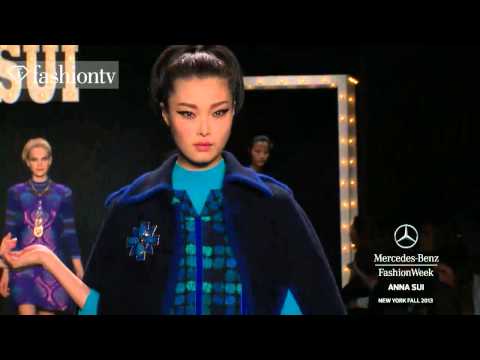 Anna Sui Fall/Winter 2013-14 | New York Fashion Week NYFW | FashionTV