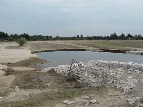 Słupiec wyrwa w wale