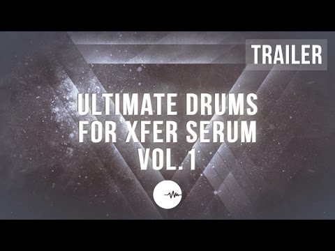AudioSeed - Ultimate Drums Vol.1 For Xfer SERUM