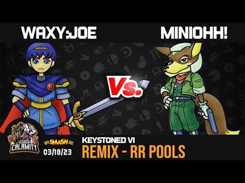 Keystoned VI | #SSB64 Remix Singles - Waxy:Joe vs Miniohh! - Round Robin Pools