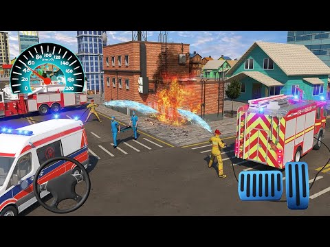 911 Emergency Rescue Operator : Policeman and Nurse Simulator