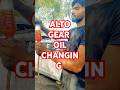 MARUTI SUZUKI ALTO LXI GARE OIL CHANGING MARUTI GEAR OIL Automobile Viralvideo Mechanic Repair