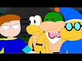 Junior, Joseph and Cody vs Super D| SML Animated movie Clip