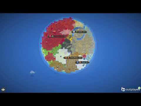 WorldBox Humans vs Elves Vs Dwarfs Vs Orcs Round World Simulation