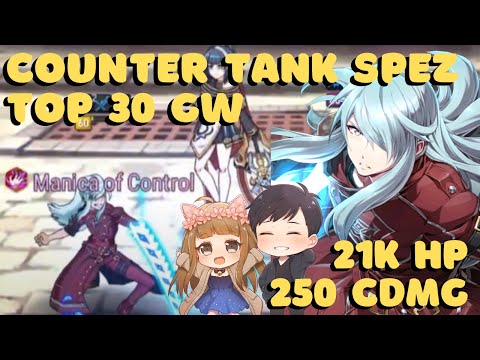 [Epic 7] Counter Set Tank Specimen Sez - Rank #24 - scufftown vs Defense - Guild Wars with my Wife