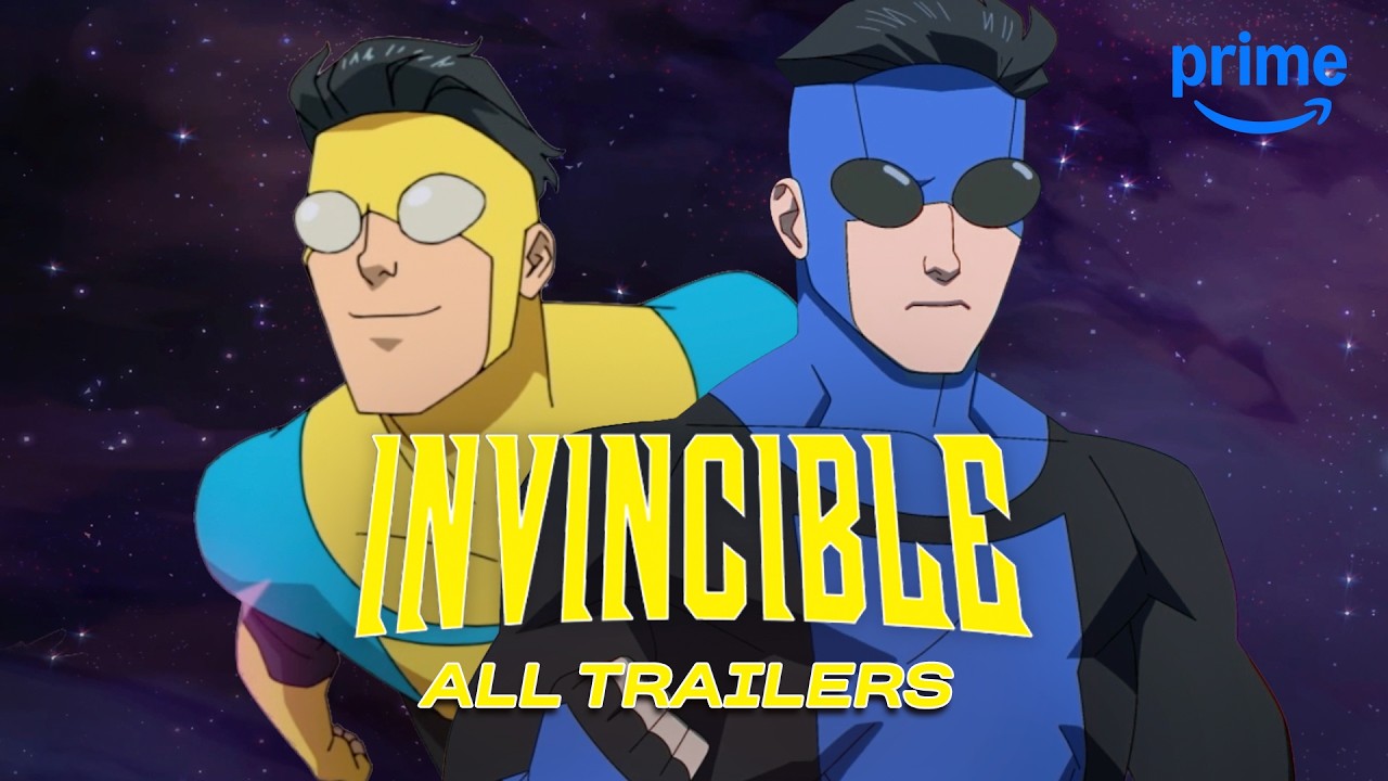 Invincible: All Trailers Seasons 1-4 | Prime Video