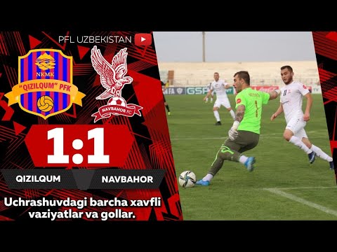 Coca-Cola Superliga. 7-tur QIZILQUM — NAVBAHOR 1:1