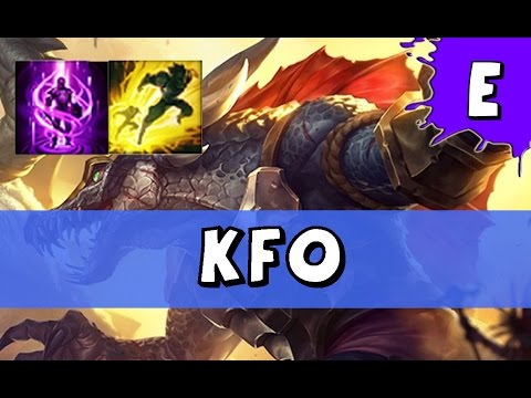 Echo Fox Kfo as Renekton vs Riven TOP - HIGHLIGHTS - League of Legends