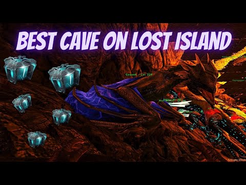 CLAIMING ONE OF THE BEST CAVES ON LOST ISLAND | Ark Small Tribes