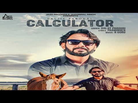 Poster calculator lyrics – daljit paroudi