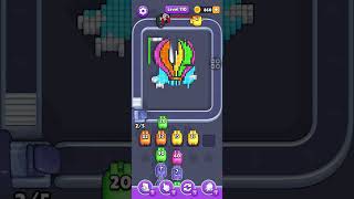 Pixel Flow level 110 hard Walkthrough Solution