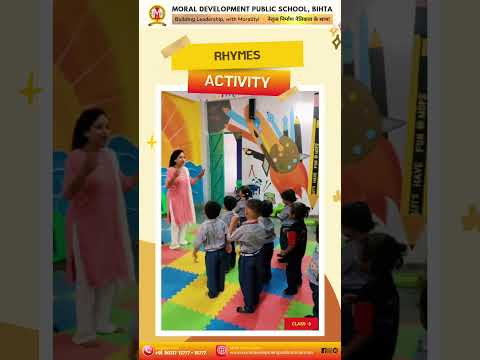 Class 3 Rhymes Activity | Moral Development Public School, Bihta | Learning with Fun & Expression