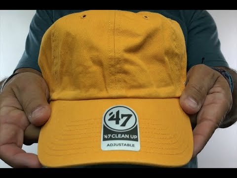 47 'BLANK CLASSIC STRAPBACK' Gold Adjustable Hat