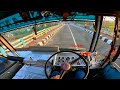 Driving A 2009 Ashok Leyland Bus Rare POV Test Drive Experience