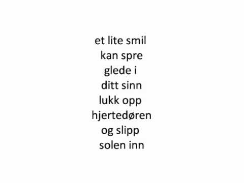 Sputnik - Lukk Opp Din Hjertedør (Lyrics)